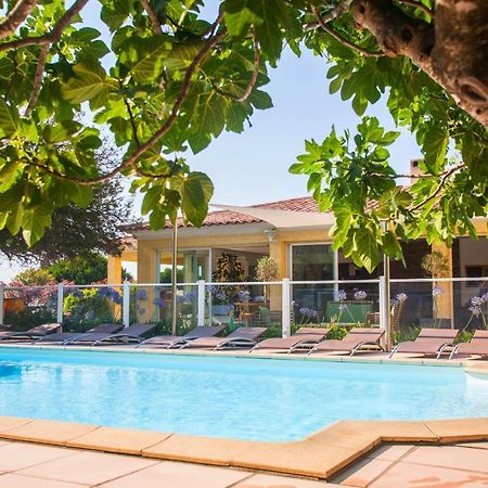 maison kiwi avec piscine chauffée terrasse jardin et bbq à Calvi Calvi  Extérieur photo